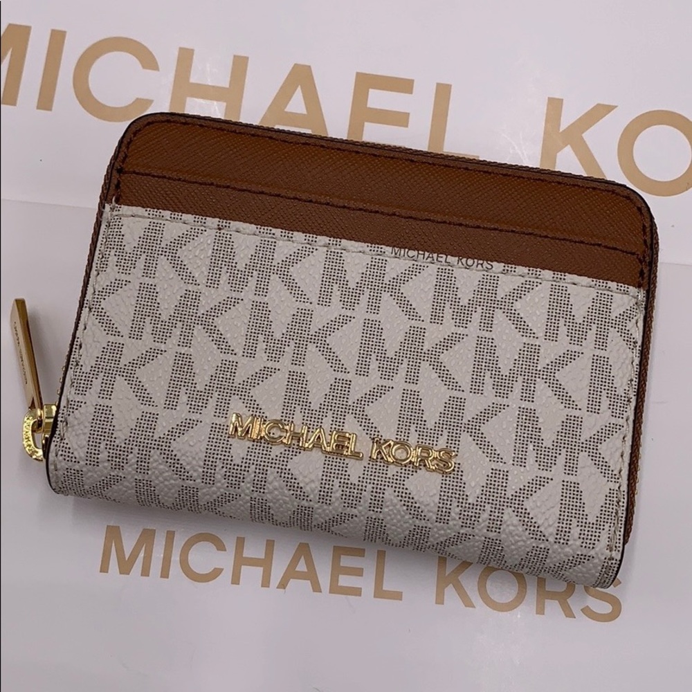 MICHAEL KORS JET SET TRAVEL MD ZA CARD CASE - Picture 9 of 16